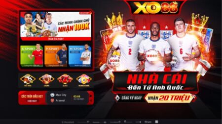 Cược thể thao tại Xo88 giao diện thân thiện và dễ sử dụng