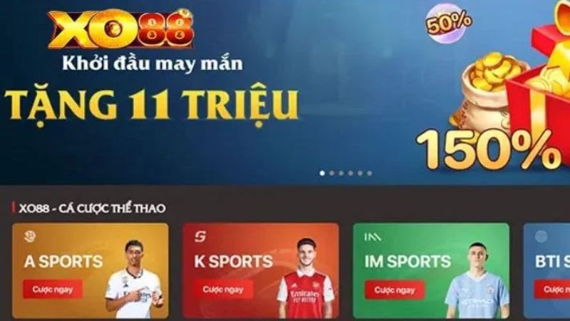 Xo88 luôn chào đón những người chơi mới bằng các chương trình khuyến mãi hấp dẫn